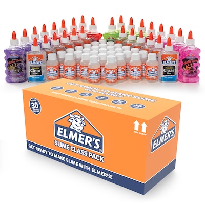 Buy Elmer's Slime Class Pack, Slime Activator, Non Toxic,Clear and Glitter,  60/Pack (2062244) Online at desertcartEcuador